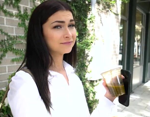 Гордая красотка все таки сдалась и повелась на пикап после долгого разговора